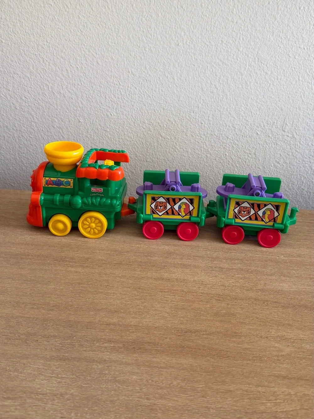 Fisher-Price Little People ABC Train with Two Cars